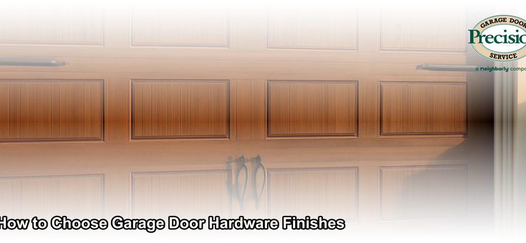 How to Choose Garage Door Hardware Finishes | Precision Door NJ